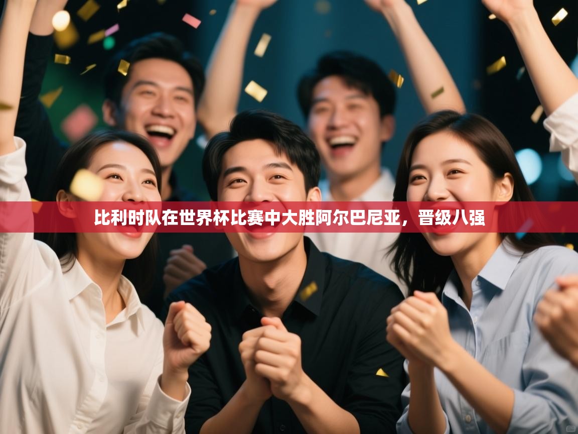 比利时队在世界杯比赛中大胜阿尔巴尼亚,晋级八强 第1张